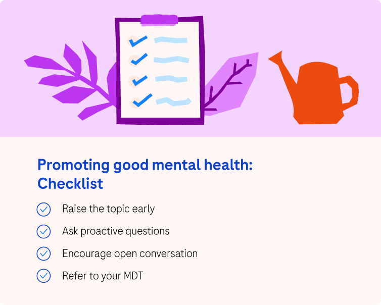 good mental health checklist